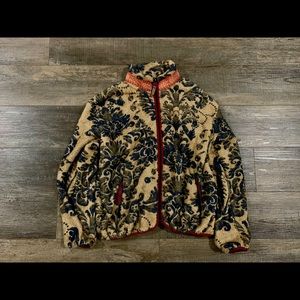 Kapital Damask Fleece Zip Blouson Jacket